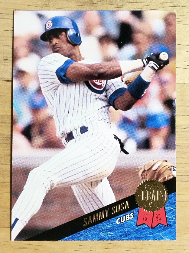 1993 Leaf #70 Sammy Sosa