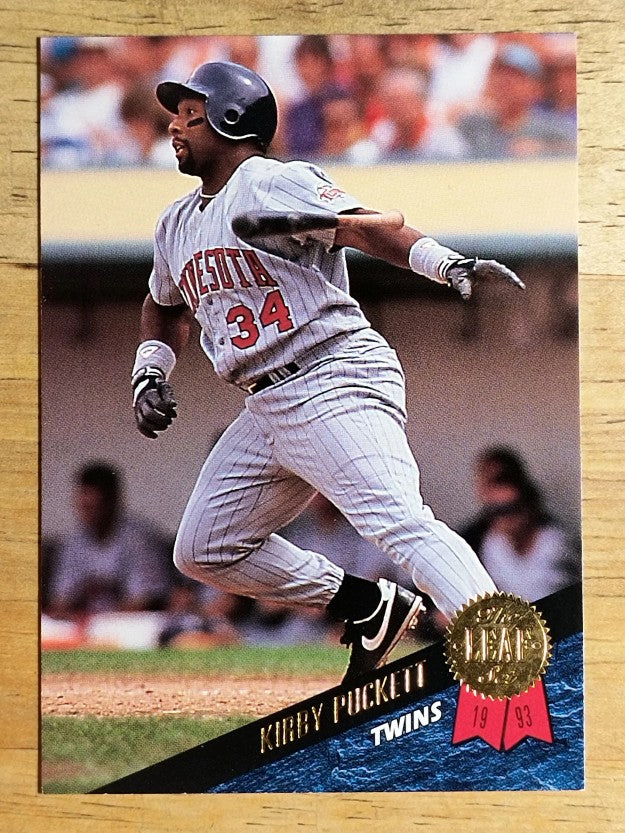 1993 Leaf #378 Kirby Puckett