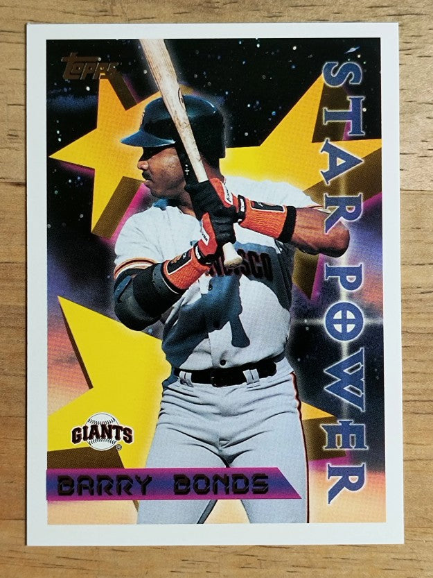 1996 Topps #10 Barry Bonds STP