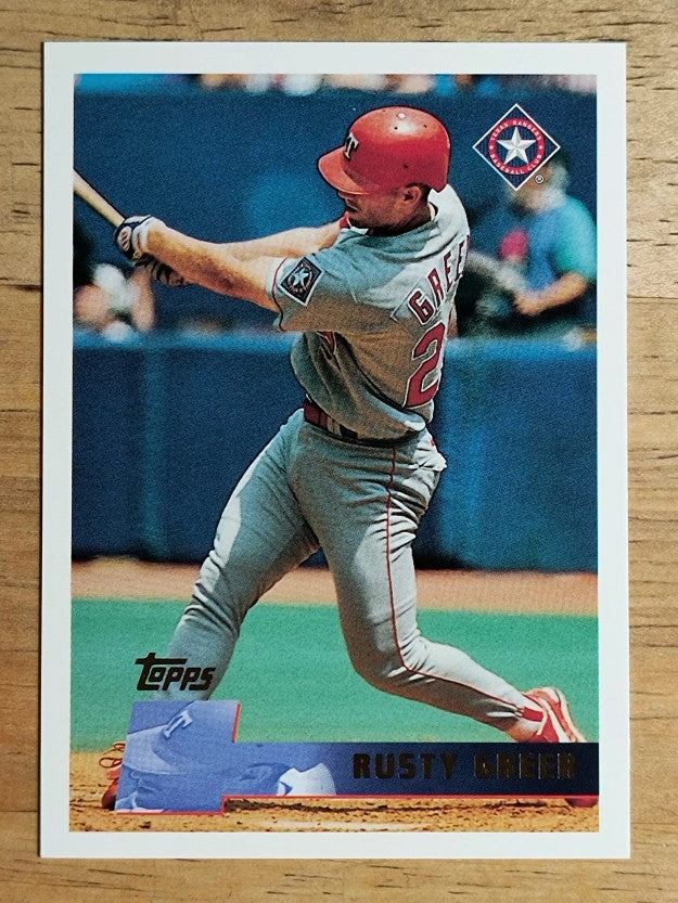 1996 Topps #87 Rusty Greer
