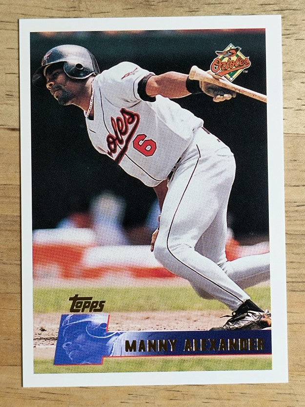 1996 Topps #34 Manny Alexander