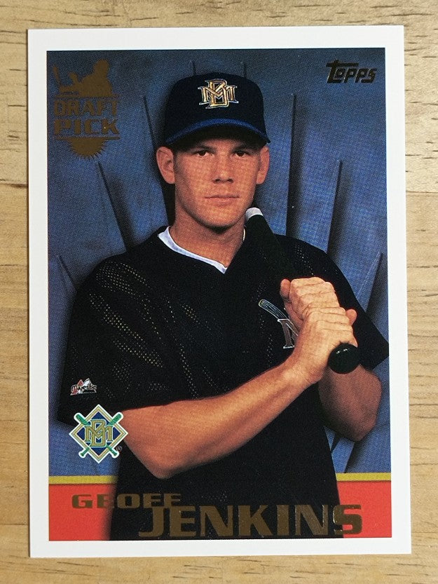 1996 Topps #24 Geoff Jenkins RC