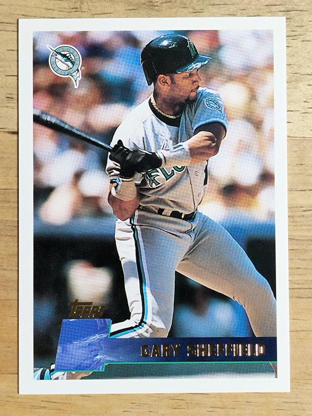1996 Topps #80 Gary Sheffield