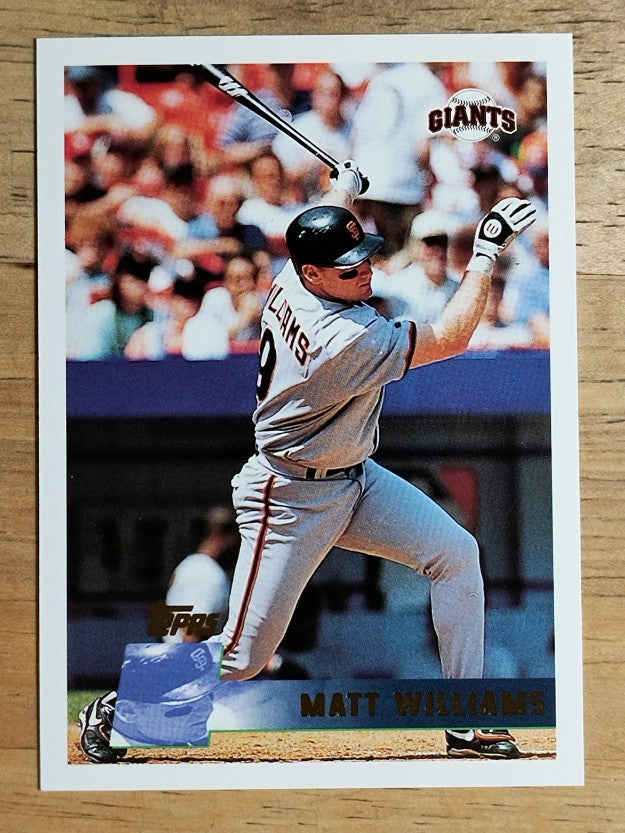 1996 Topps #360 Matt Williams