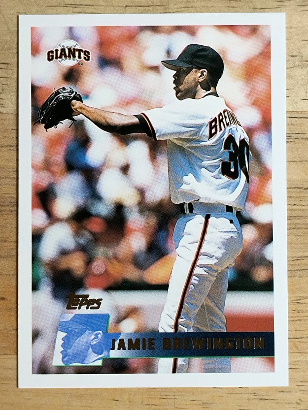1996 Topps #331 Jamie Brewington RC