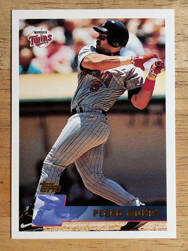 1996 Topps #384 Pedro Munoz