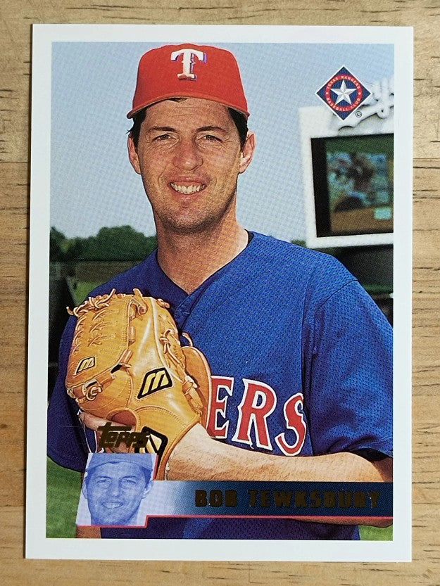 1996 Topps #387 Bob Tewksbury