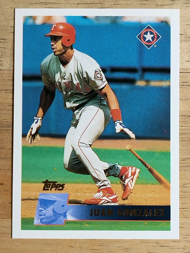 1996 Topps #325 Juan Gonzalez