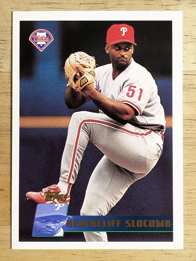 1996 Topps #385 Heathcliff Slocumb