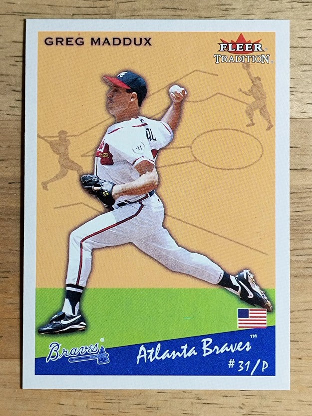 2002 Fleer Tradition #337 Greg Maddux