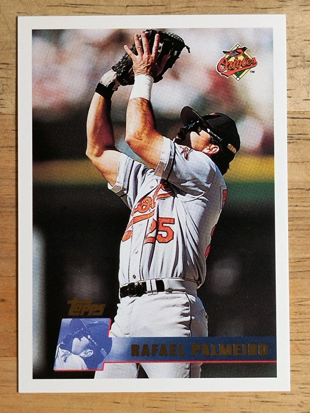 1996 Topps #395 Rafael Palmeiro