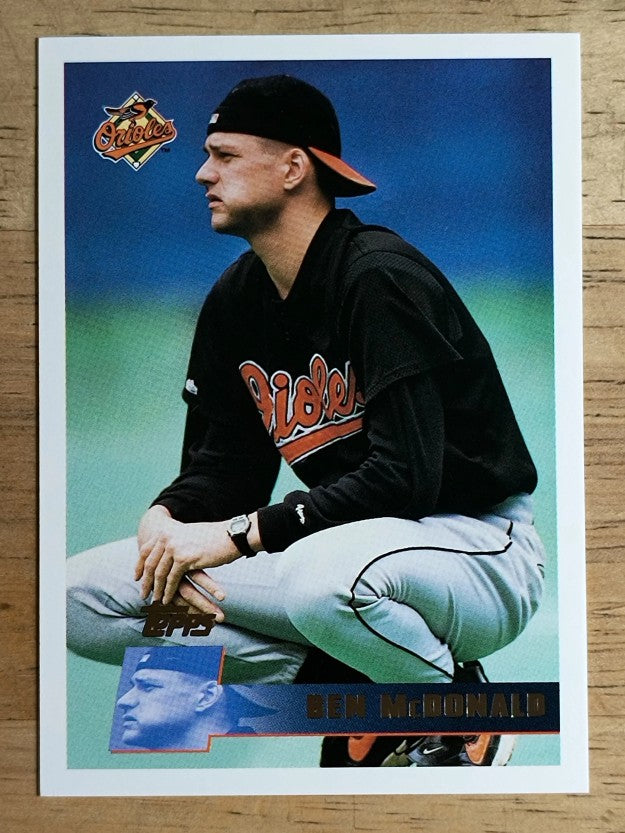 1996 Topps #320 Ben McDonald