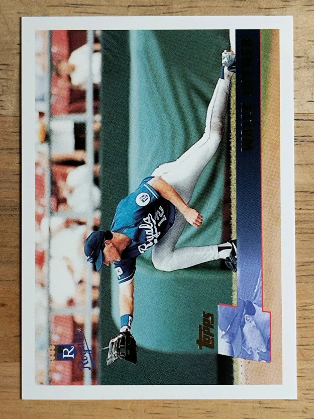 1996 Topps #386 Wally Joyner