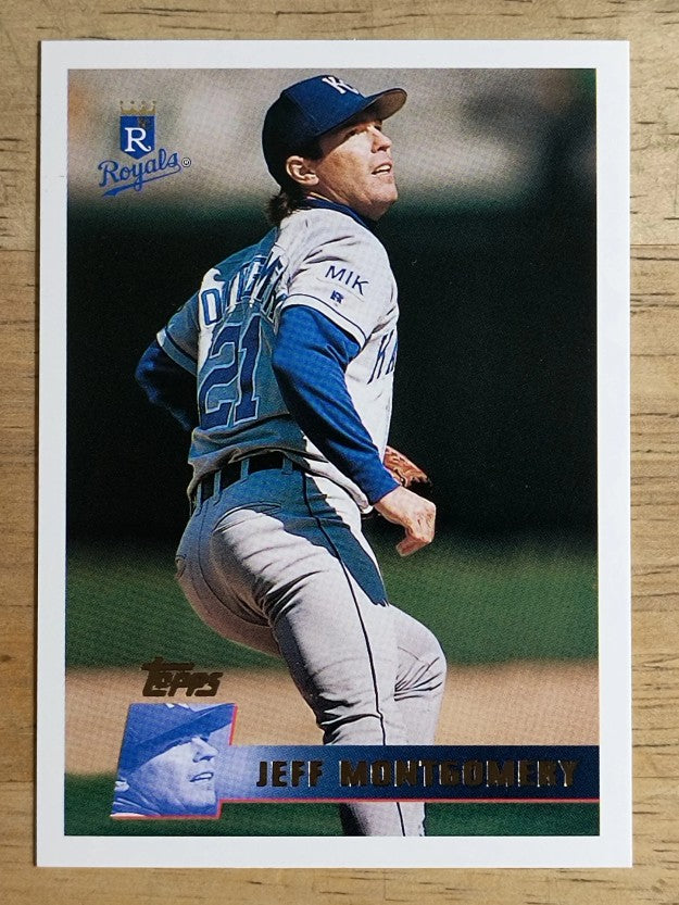 1996 Topps #308 Jeff Montgomery