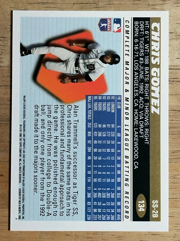 1996 Topps #134 Chris Gomez