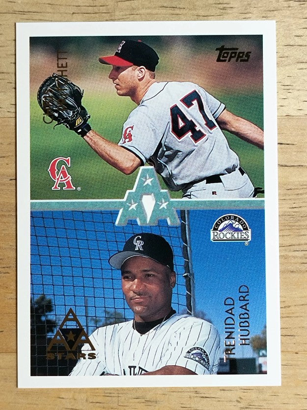 1996 Topps #103 Chris Pritchett/Trenidad Hubbard