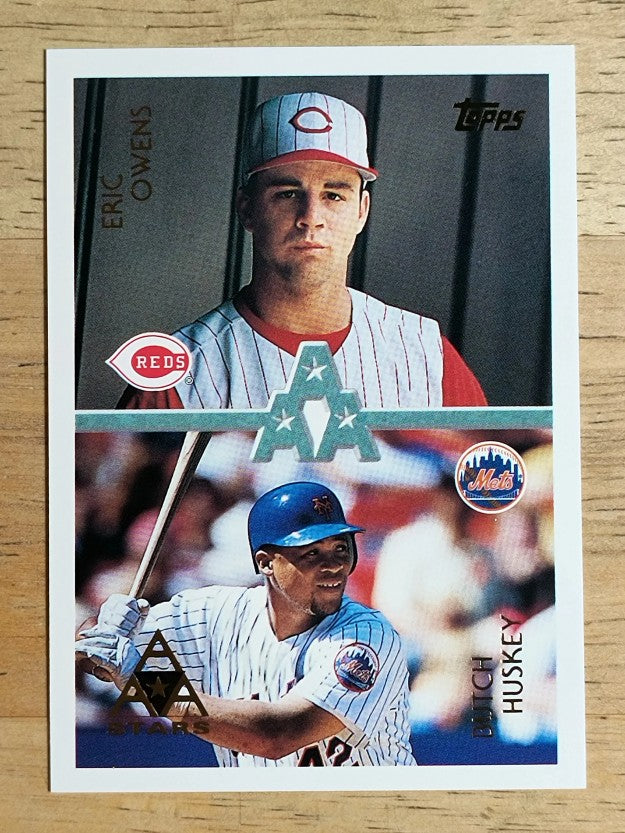 1996 Topps #104 Eric Owens/Butch Huskey
