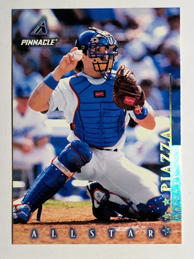 1998 Pinnacle Away Statistics Back #7 Mike Piazza