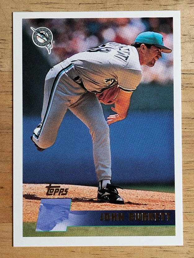 1996 Topps #179 John Burkett