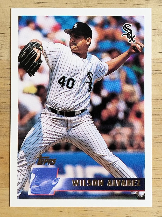 1996 Topps #159 Wilson Alvarez