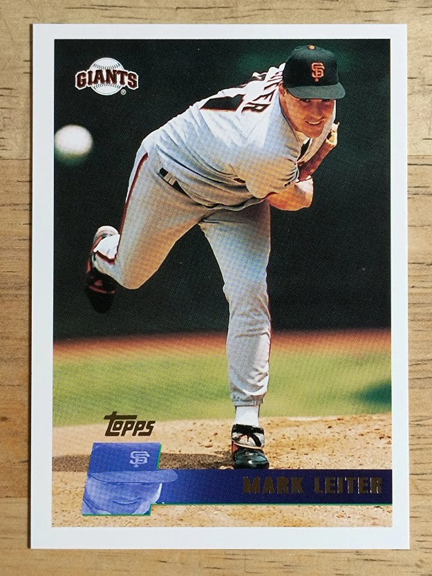 1996 Topps #107 Mark Leiter