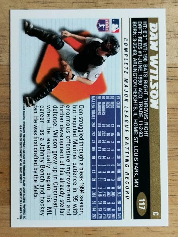 1996 Topps #117 Dan Wilson