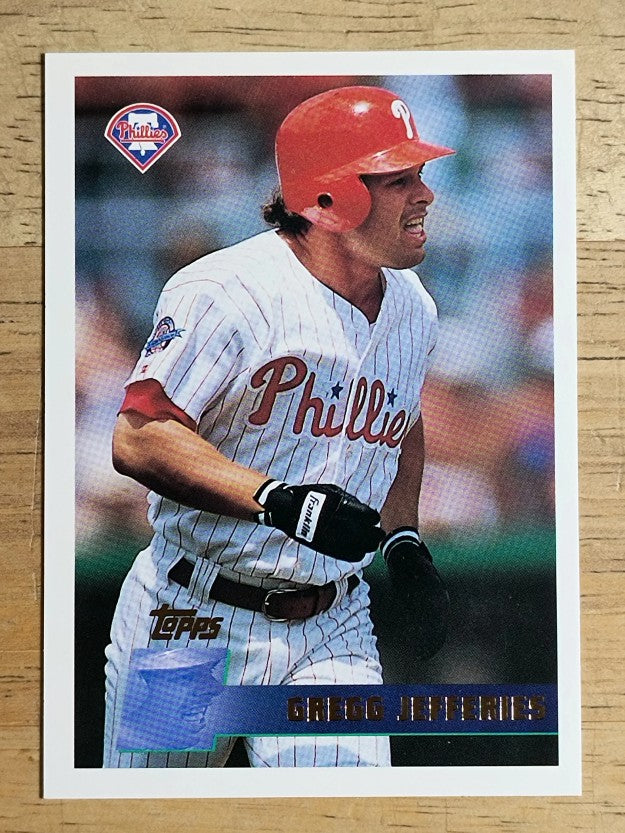 1996 Topps #180 Gregg Jefferies