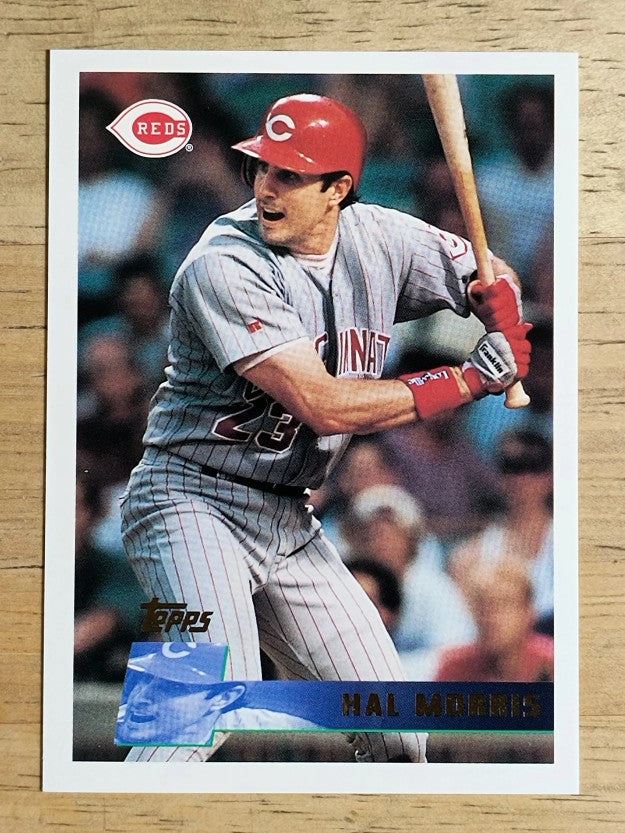 1996 Topps #158 Hal Morris