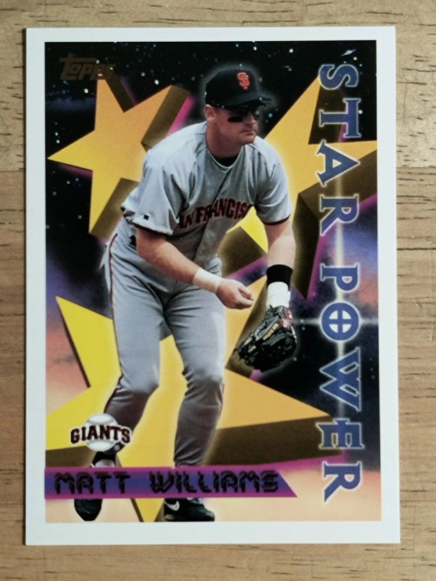 1996 Topps #12 Matt Williams STP