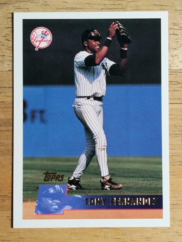 1996 Topps #27 Tony Fernandez