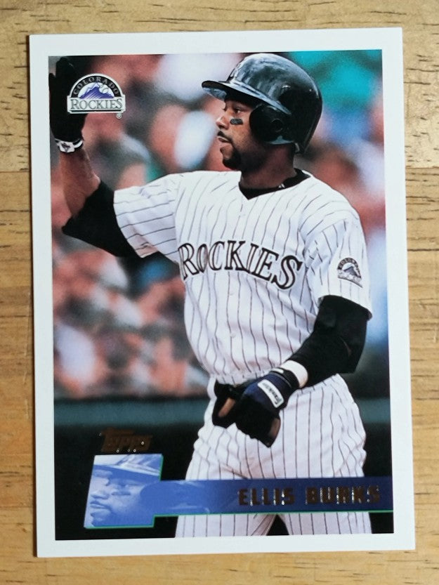 1996 Topps #123 Ellis Burks