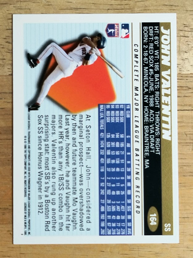 1996 Topps #164 John Valentin