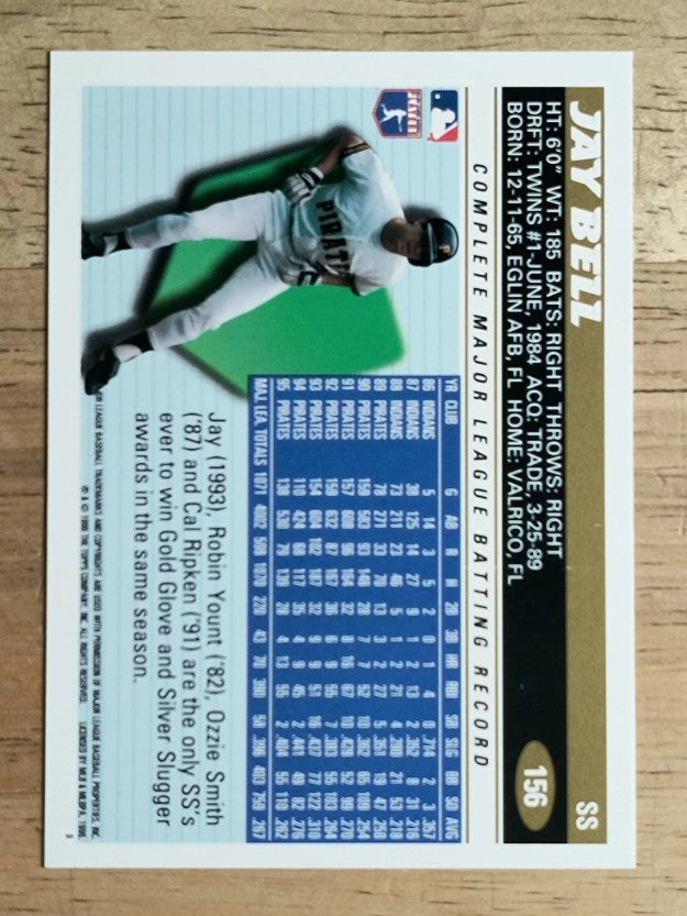 1996 Topps #156 Jay Bell