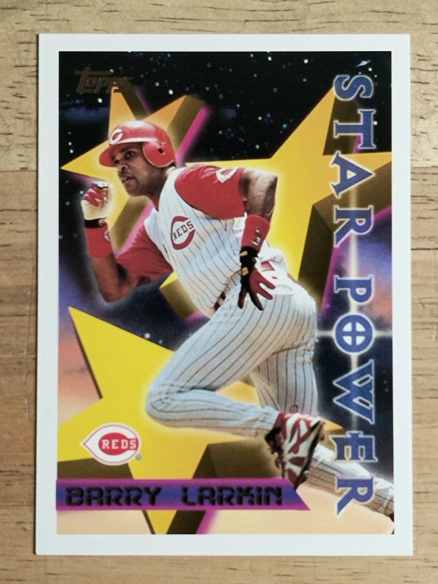 1996 Topps #6 Barry Larkin STP