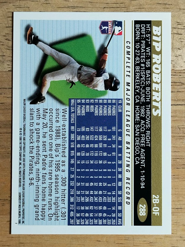 1996 Topps #288 Bip Roberts
