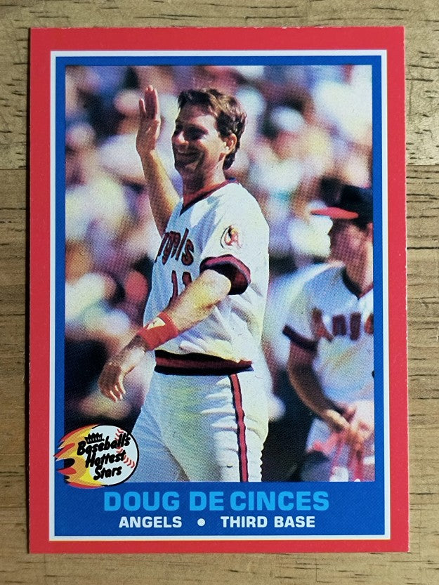 1987 Fleer Hottest Stars #14 Doug DeCinces