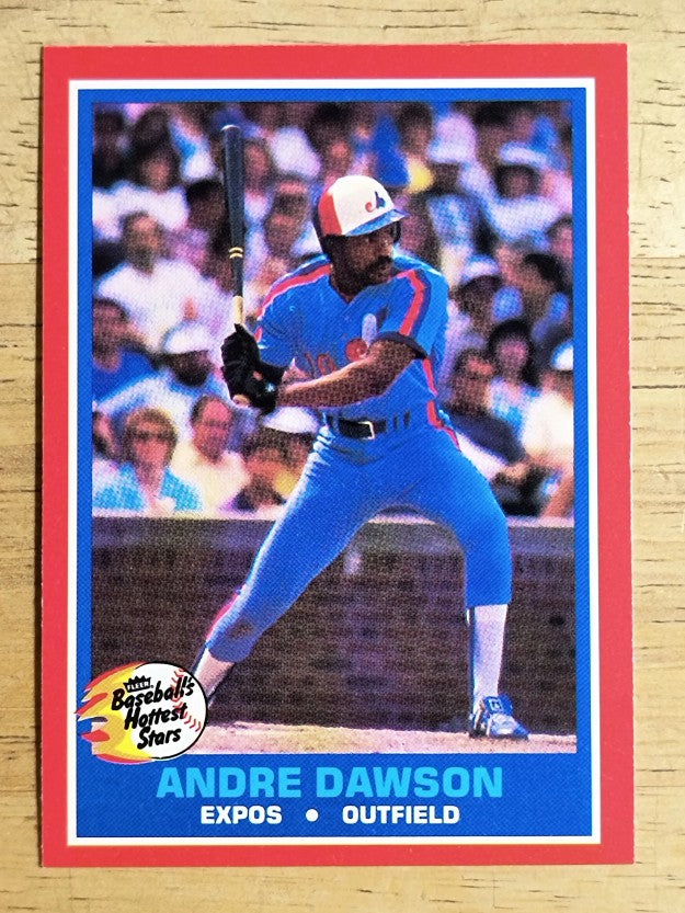 1987 Fleer Hottest Stars #13 Andre Dawson