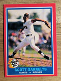 1987 Fleer Hottest Stars #17 Scott Garrelts