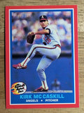 1987 Fleer Hottest Stars #29 Kirk McCaskill