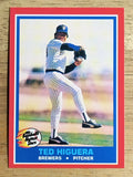 1987 Fleer Hottest Stars #22 Ted Higuera