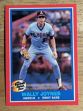 1987 Fleer Hottest Stars #25 Wally Joyner