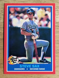 1987 Fleer Hottest Stars #34 Steve Sax
