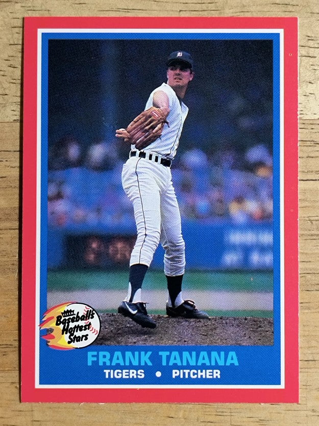 1987 Fleer Hottest Stars #40 Frank Tanana