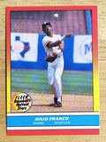 1988 Fleer Hottest Stars #11 Julio Franco
