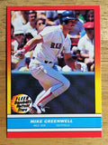 1988 Fleer Hottest Stars #14 Mike Greenwell