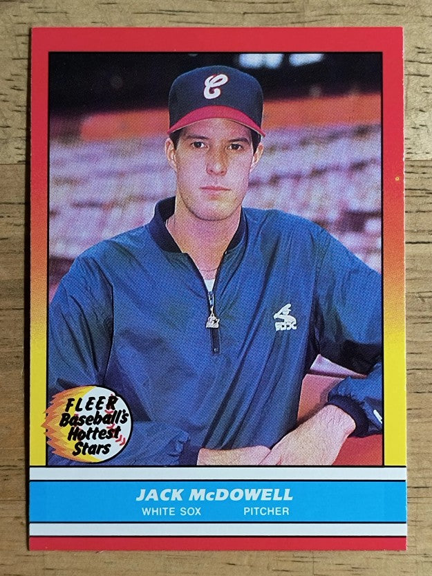 1988 Fleer Hottest Stars #25 Jack McDowell