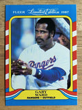 1987 Fleer Limited Edition #41 Gary Ward