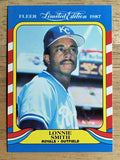 1987 Fleer Limited Edition #40 Lonnie Smith