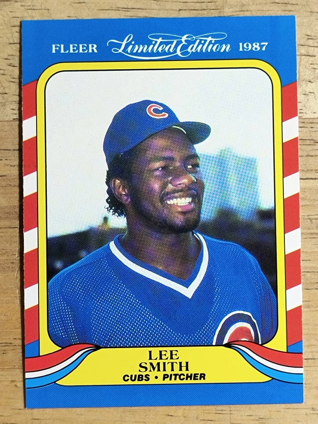 1987 Fleer Limited Edition #39 Lee Smith