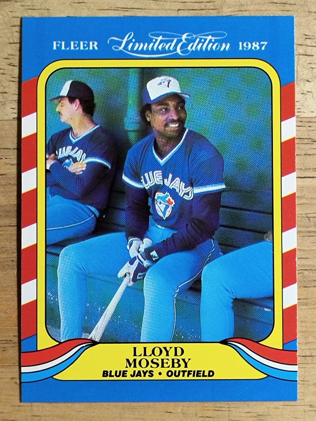 1987 Fleer Limited Edition #29 Lloyd Moseby